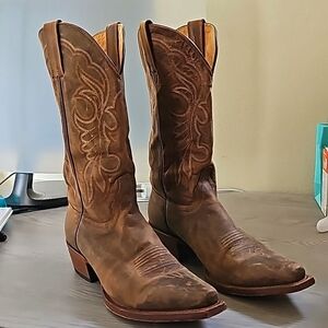 Shyanne Brown Leather cowgirl Boots